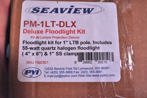 Seaview pm-1lt-dlx deluxe floodlight kit marine antenna mount new