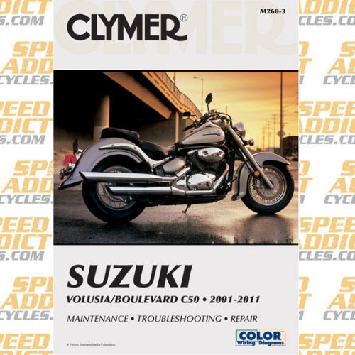 Clymer m260 service shop repair manual for suzuki volusia 01-04