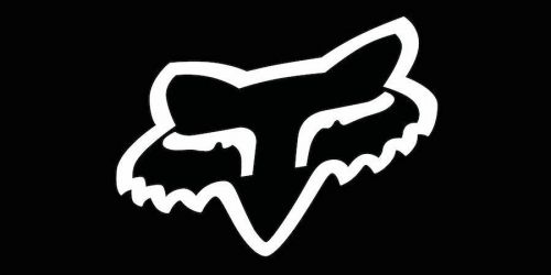 Fox logo indoor/outdoor banner 18" x 36" heavy duty 13 oz vinyl