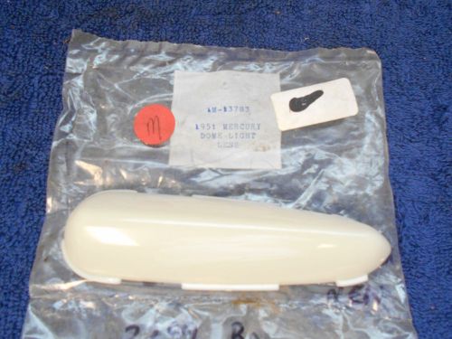 1951 mercury ( except convertible and wagon )  dome light lens  new  816