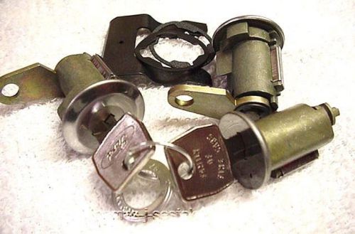 Nos door &amp; ignition locks with keys ford boss 302 429 mustang  69