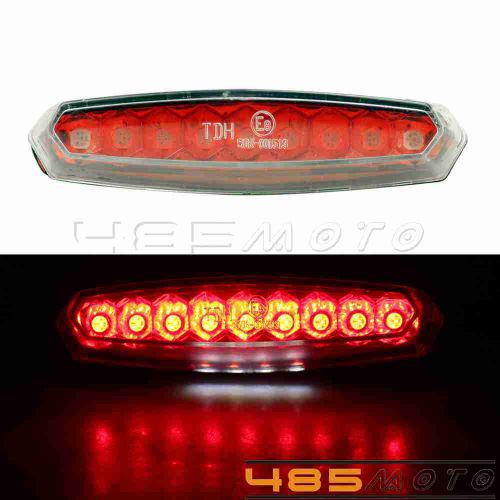 Led taillights license plate running brake light for honda bmw ktm atv dirtbike