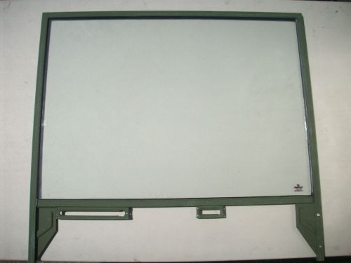 Military truck m35, m54, m809, m939 left side door window 2510-00-674-4487