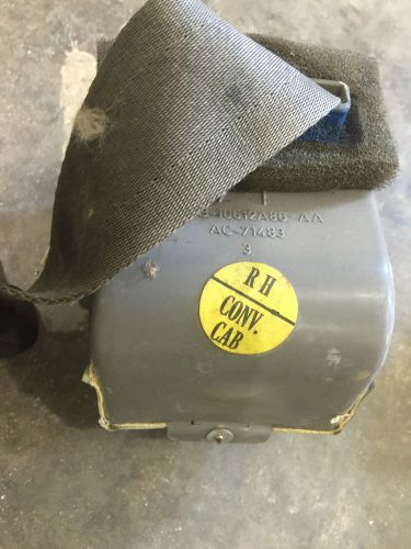 1976-1979 ford truck right hand, male, retracting seat belt. with t-50 bolts