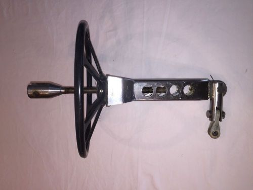 Seasure cat 91 stainless steel wheel type mechanical backstay adjuster/tensioner