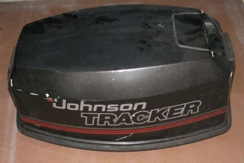 I1a1294 1989 johnson 25 hp tj25elceb engine cover pn 0432410 fits 1989-1990