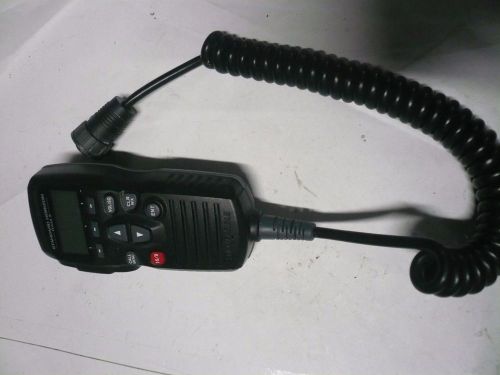 Standard horizon ram 3 cmp 30 remote access microphone used black color