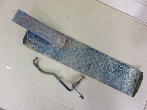 Kawasaki mule 2510 a1 center floor cover, throttle pedal &amp; lever  14091-0118