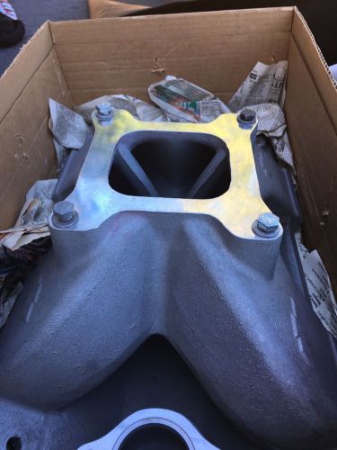 Chevy bowtie 18 degree intake 120595