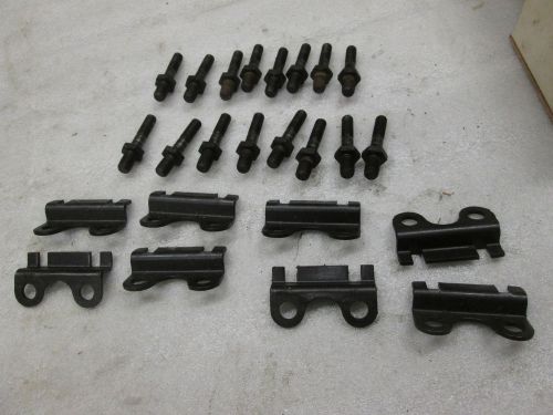 Moroso raised guide plates &amp; 3/8 7/16 rocker arm studs sbc 400 350 327 305 283