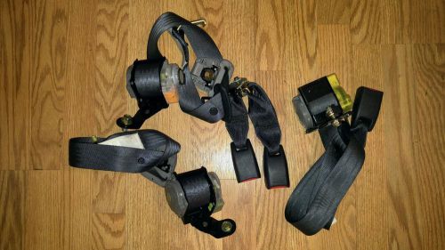02 03 04 subaru impreza wrx &amp; sti front and  rear seat belts