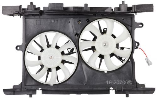 Brand new radiator or condenser cooling fan assembly fits scion xb