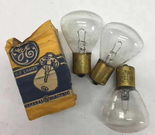 Vintage automotive light bulbs ge w1133