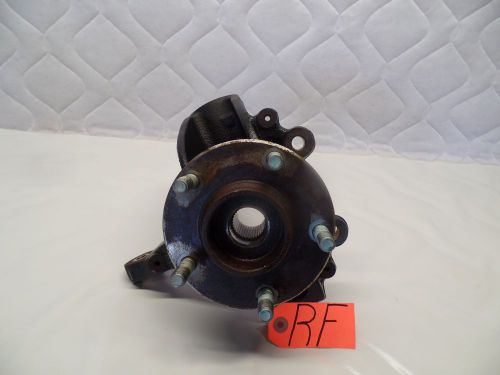 04 mazda 3 front right passenger side spindle knuckle hub oem w/o abs