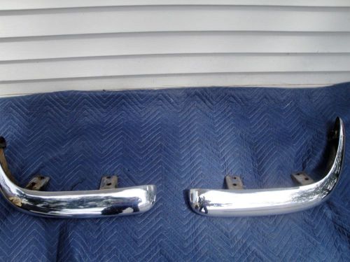 1961-1962 chevrolet corvette rear bumpers