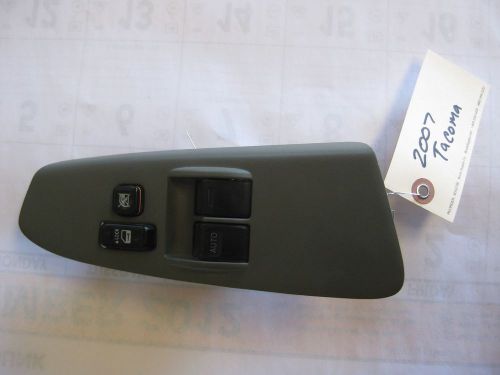 2007 tacoma window switch, driver side, 2 dr, fits 2005-2012