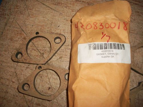 Ski doo exhaust gaskets 420830018 set of 2 oem vintage nla