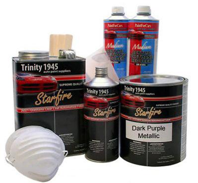 Dark Purple Metallic Urethane Basecoat Clear Coat Kit Featuring Paintforcars St, US $173.00, image 2
