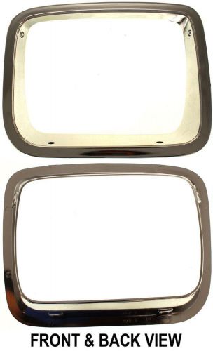 New headlight door/bezel passenger right side chrome rh hand ch2513126 56003104