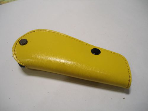Porsche 993 997 key remote fob glove cover macaron yellow with yellow suture
