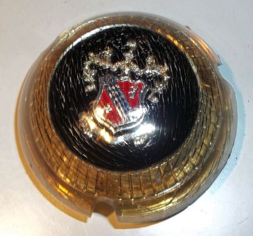 Used 1955 buick horn button, has crazing, but will blow the horn