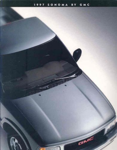 1997 gmc sonoma pickup truck brochure -sonoma sl-sonoma sls-sonoma sle-4x4
