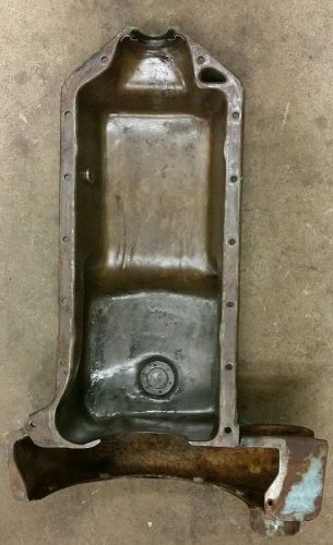 1935-48 ford flathead oil pan blue ldbp