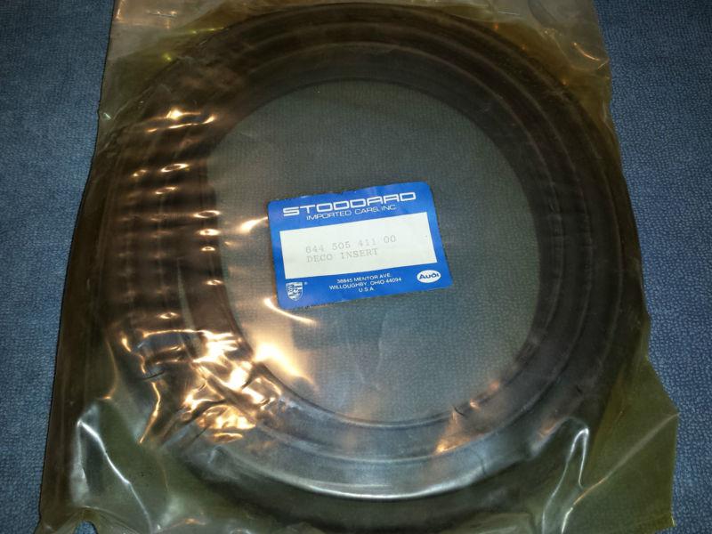 Porsche 356 356a stoddard front bumper deco rubber insert 64450541100