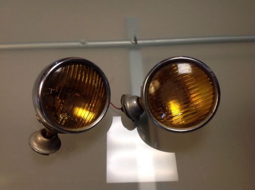 Vintage yankee fog lights truck amber ratrod hotrod 96a 96 97 sae f69