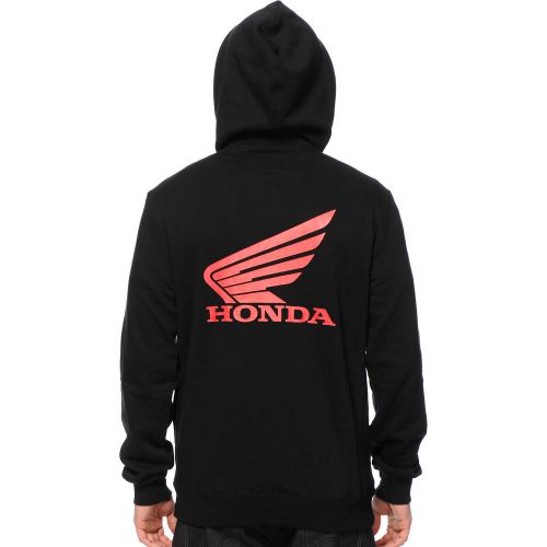 New fox racing honda transit zip hoodie sweatshirt jacket motocross men&#039;s size l