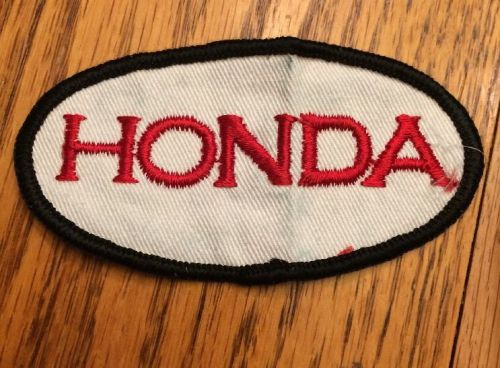 Vintage honda racing patch