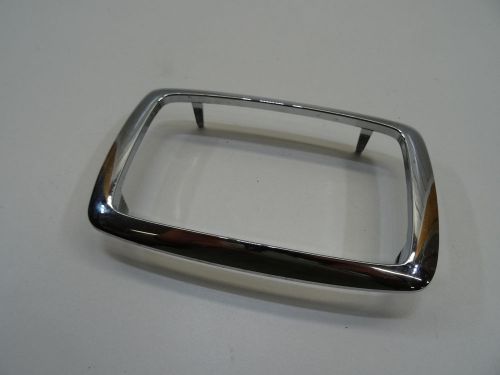 2010 - 2012 ford fusion se floor console shifter chrome finish bezel oem