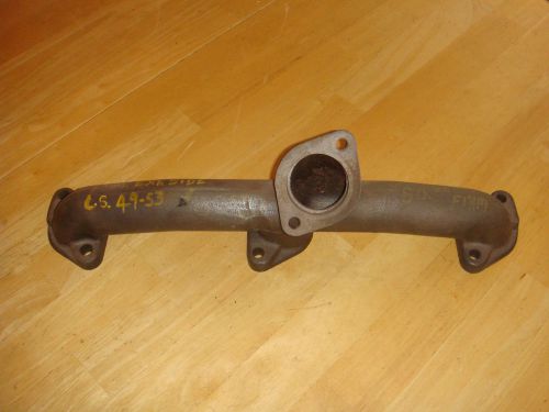 49-53 ford/mercury left side dual exhaust manifold