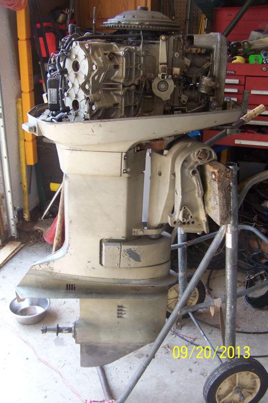 1972 (?) evinrude 115 horsepower outboard motor for parts or rehab