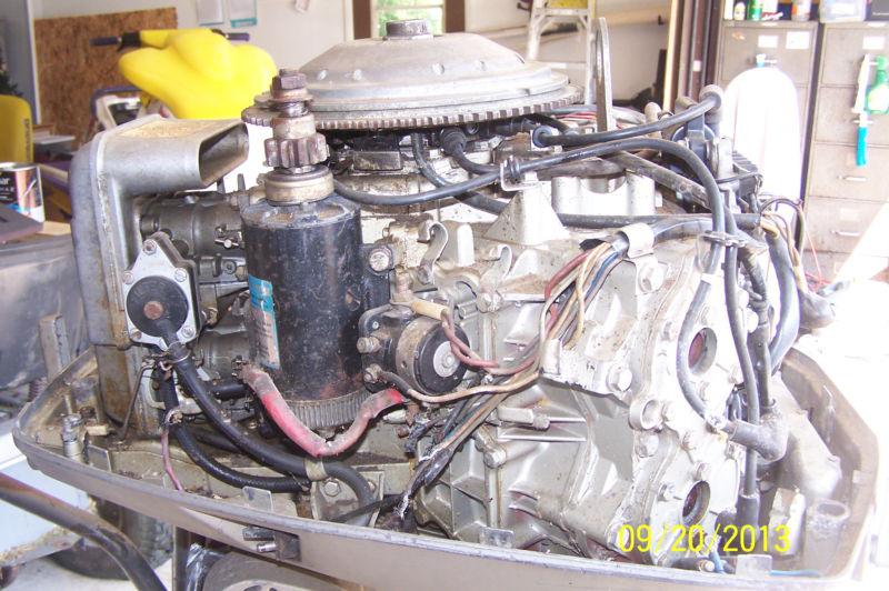 1972 (?) Evinrude 115 horsepower outboard motor for parts or rehab, US $50.00, image 4