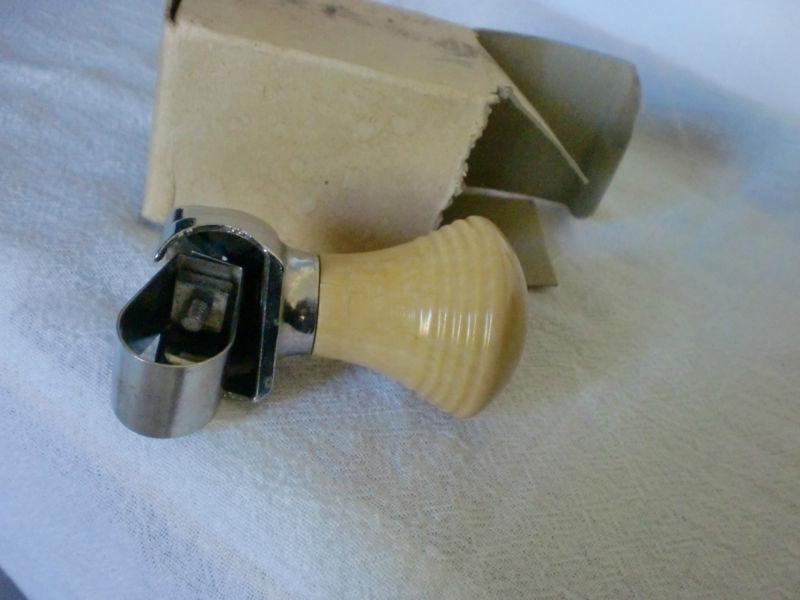 Find VINTAGE STEERING WHEEL SPINNER SUICIDE KNOB BAKELITE? Universal