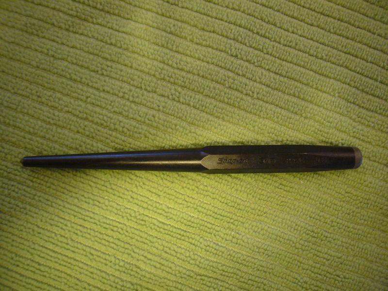 Center punch  3/16 point , 6" made in usa by snap