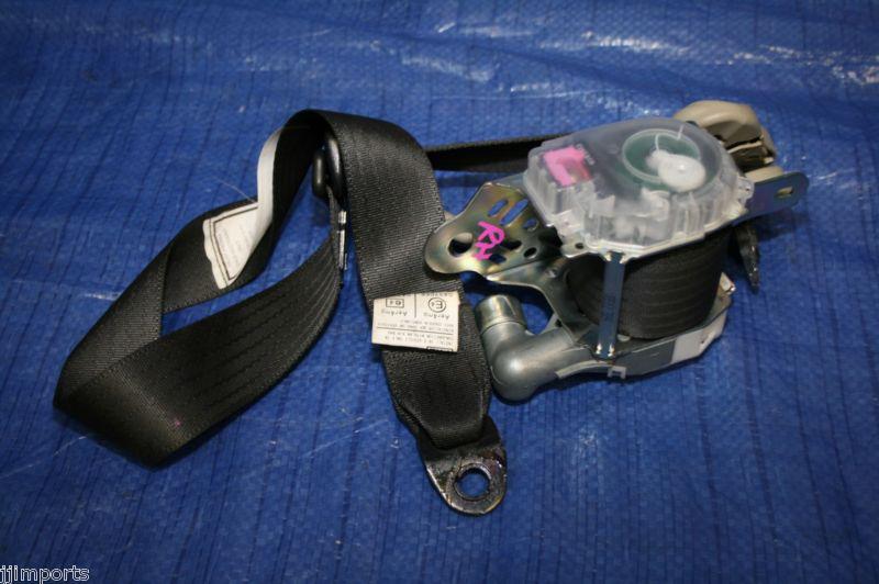 08 09 10 11 12 infiniti g35 g37 coupe oem right front passenger seatbelt g37s