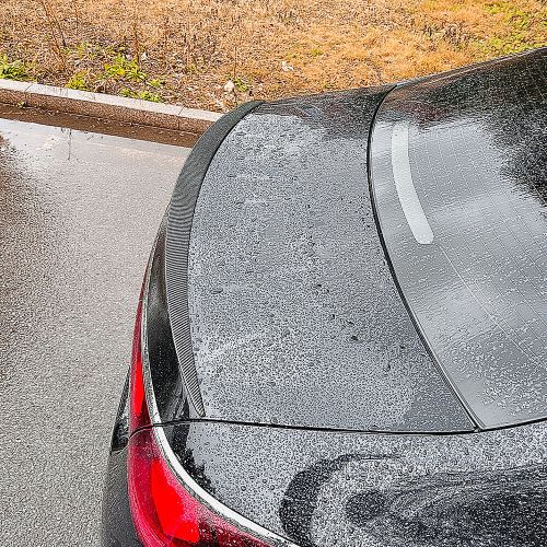 Car rear trunk splitter wing body kit for benz e class w214 e260 e300 amg 2024+