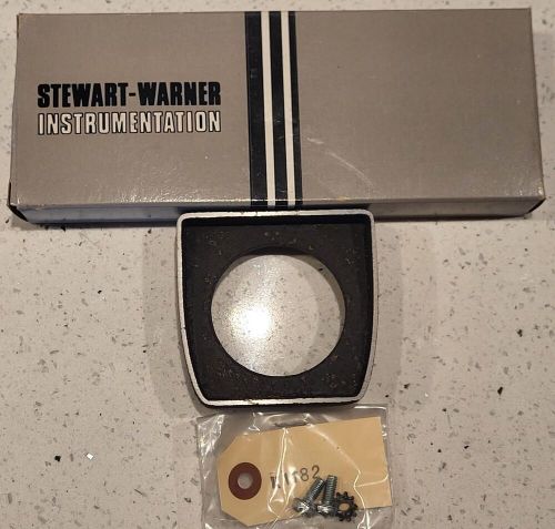 Vintage Stewart Warner under-mount 2" Diameter Single gauge dash panel Hot Rod., US $36.00, image 2