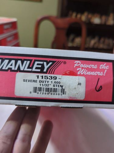 Manley 11539-1 1.600" +100 11/32 stem s/b chevy  severe duty single valve