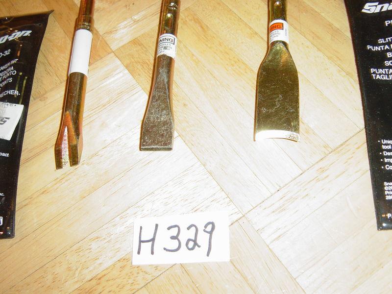 SNAP ON TOOLS NEW 3 PIECE NON TURNING BIT SET, AIR HAMMER BITS , US $29.99, image 6