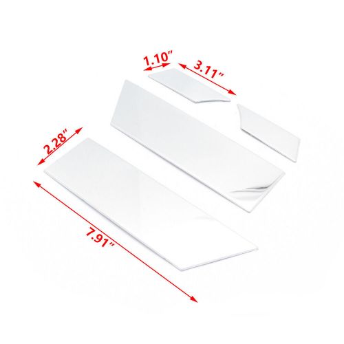 Steel Chrome AUTO Grille Grill Strip Overlay Trims 4pcs For Honda Accord 2018-21, US $14.00, image 4