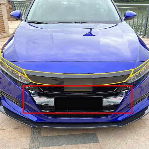 Steel Chrome AUTO Grille Grill Strip Overlay Trims 4pcs For Honda Accord 2018-21, US $14.00, image 6