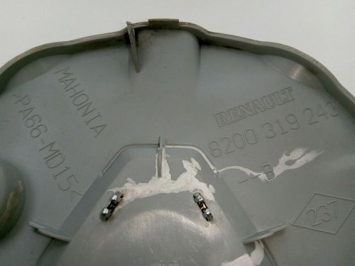 Genuine Renault Clio Mk3 Alloy Wheel Centre HUB CAP trim w/Bolt, US $, image 3