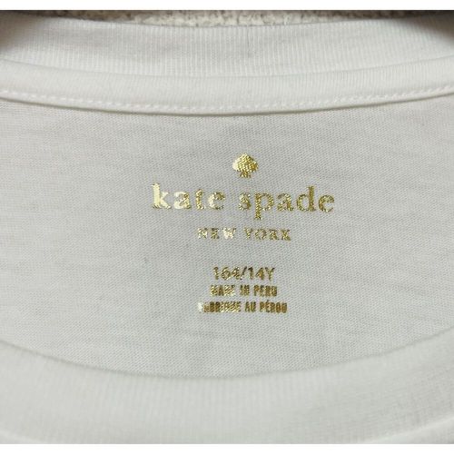 Kate Spade T-Shirt With Tag Peacock 160 164/14Y, US $78.54, image 5