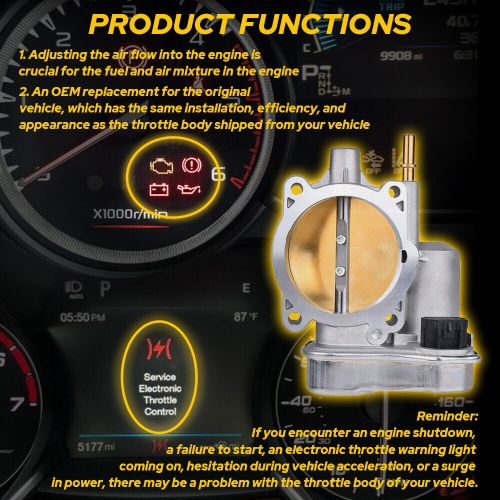 New Throttle for Body Chevy Trailblazer Colorado GMC Envoy Canyon 3.5L 3.7L 4.2L, US $64.99, image 10