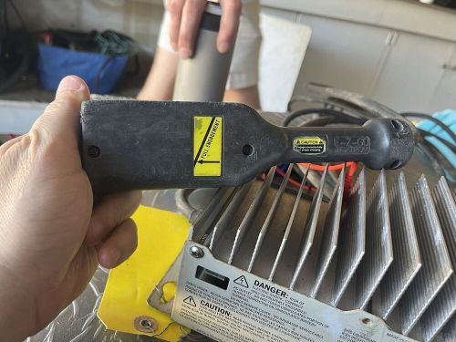 Not working ezgo powerwise qe golf cart battery charger for parts. “d” end cable