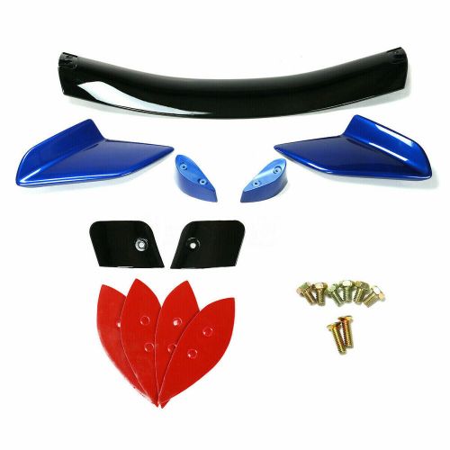 For 2017-2021 Civic Fk4 Fk7 5dr Hatchback Blue+black Type-r Style Spoiler Wing, US $287.99, image 4
