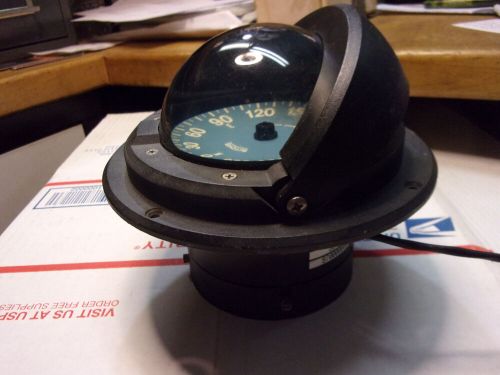 Ritchie compass ss-1000 powerdamp plus blue field, lighted, flush mount